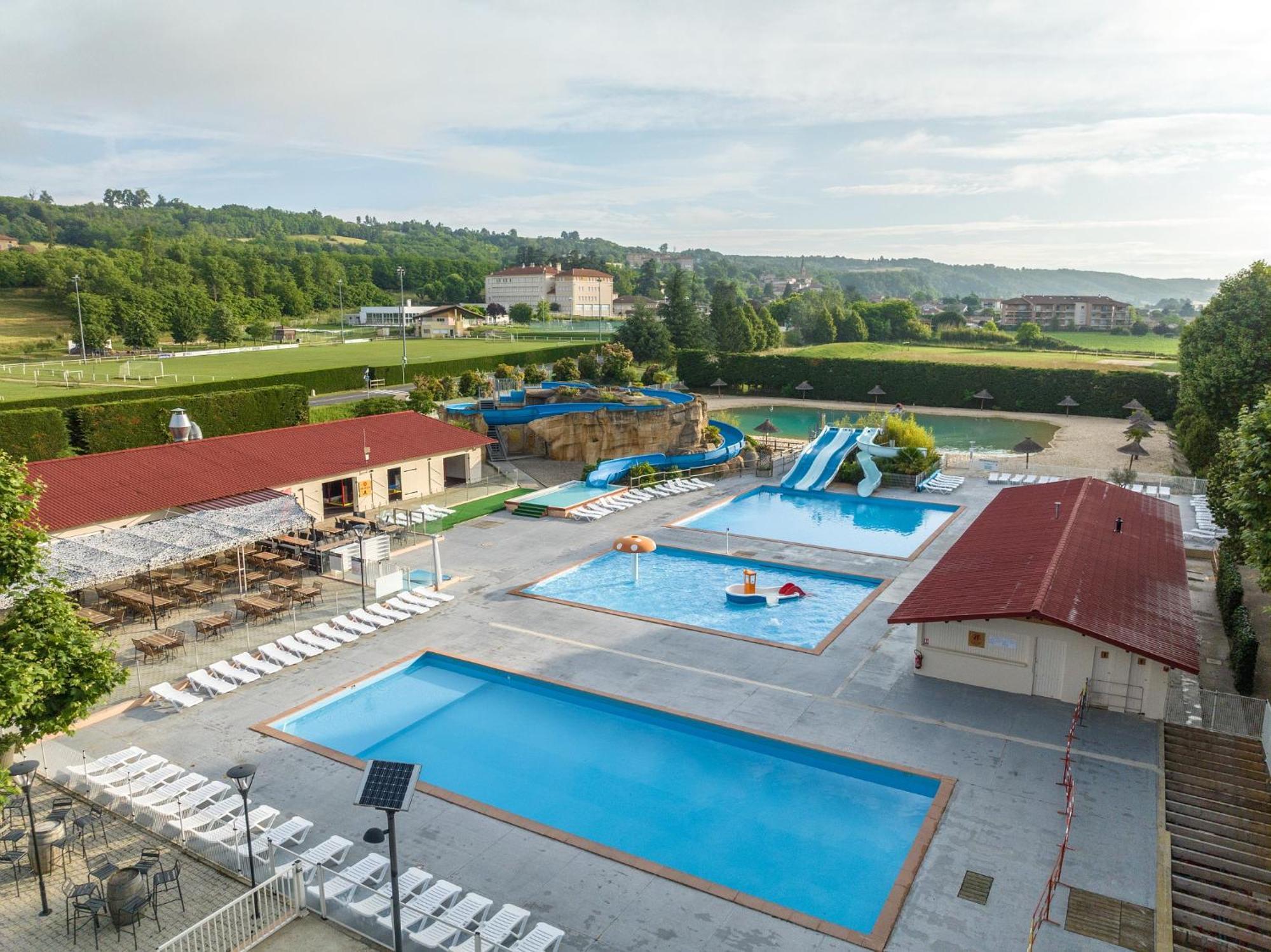 Camping Chateau De Galaure Chateauneuf-de-Galaure Zewnętrze zdjęcie